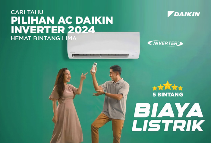 PILIHAN AC DAIKIN INVERTER TERBARU 2024