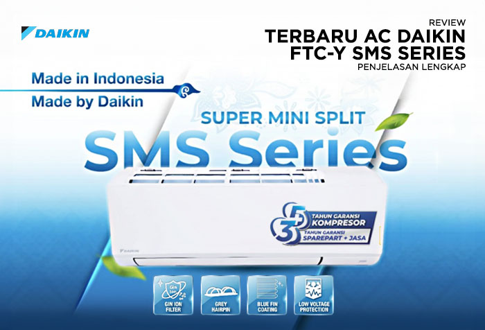 TERBARU AC DAIKIN FTC-Y SMS SERIES