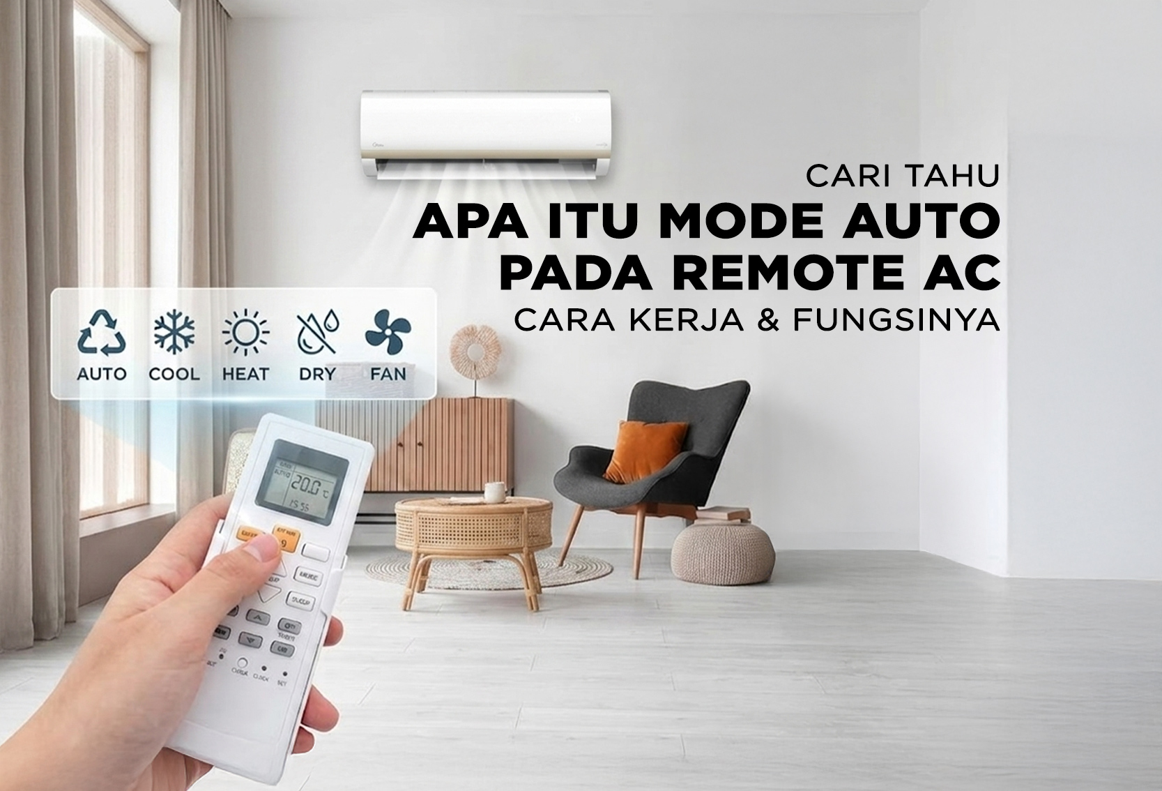 APA ITU MODE AUTO PADA REMOTE AC