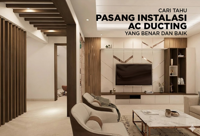 CARA INSTALSI PEMASANGAN AC DUCTING YANG BENAR