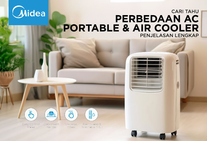 PERBEDAAN AC PORTABEL DAN AIR COOLER