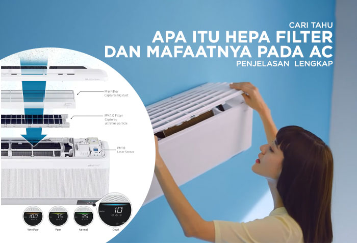 APA ITU HEPA FILTER DAN MAFAATNYA PADA AC