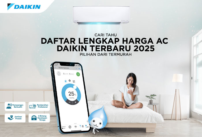 HARGA AC DAIKIN TERBARU 2025