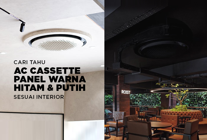 TERNYATA WARNA CASING AC CASSETTE ADA WARNA HITAM
