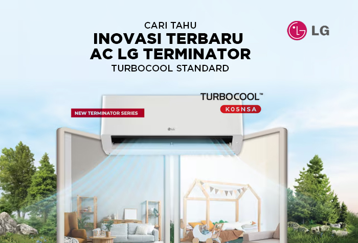 INOVASI TERBARU AC LG TURBO COOL TERMINATOR STANDARD