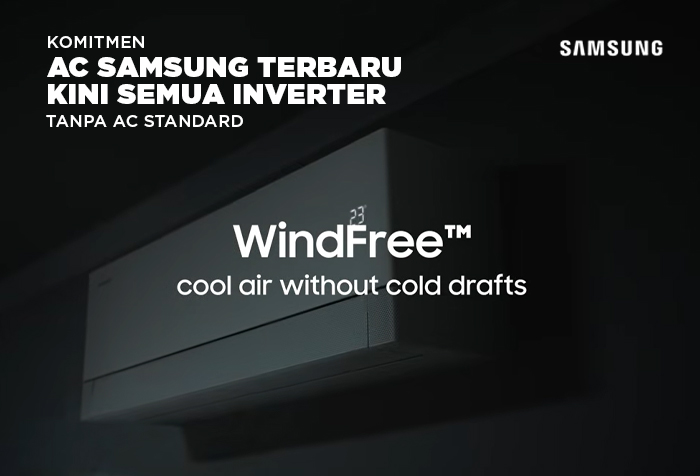 AC SAMSUNG TERBARU KINI SEMUA TIPE INVERTER