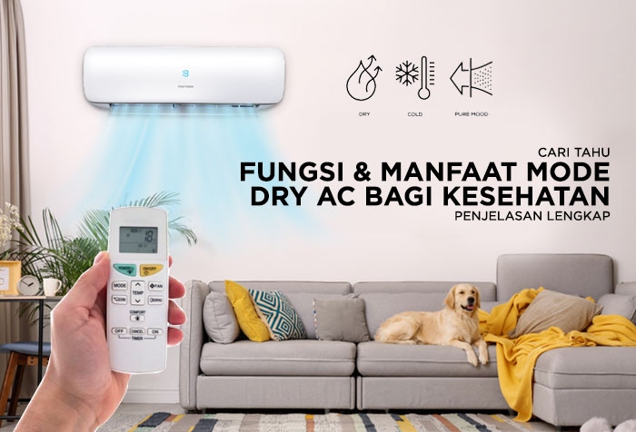 FUNGSI DAN MANFAAT MODE DRY AC BAGI KESEHATAN