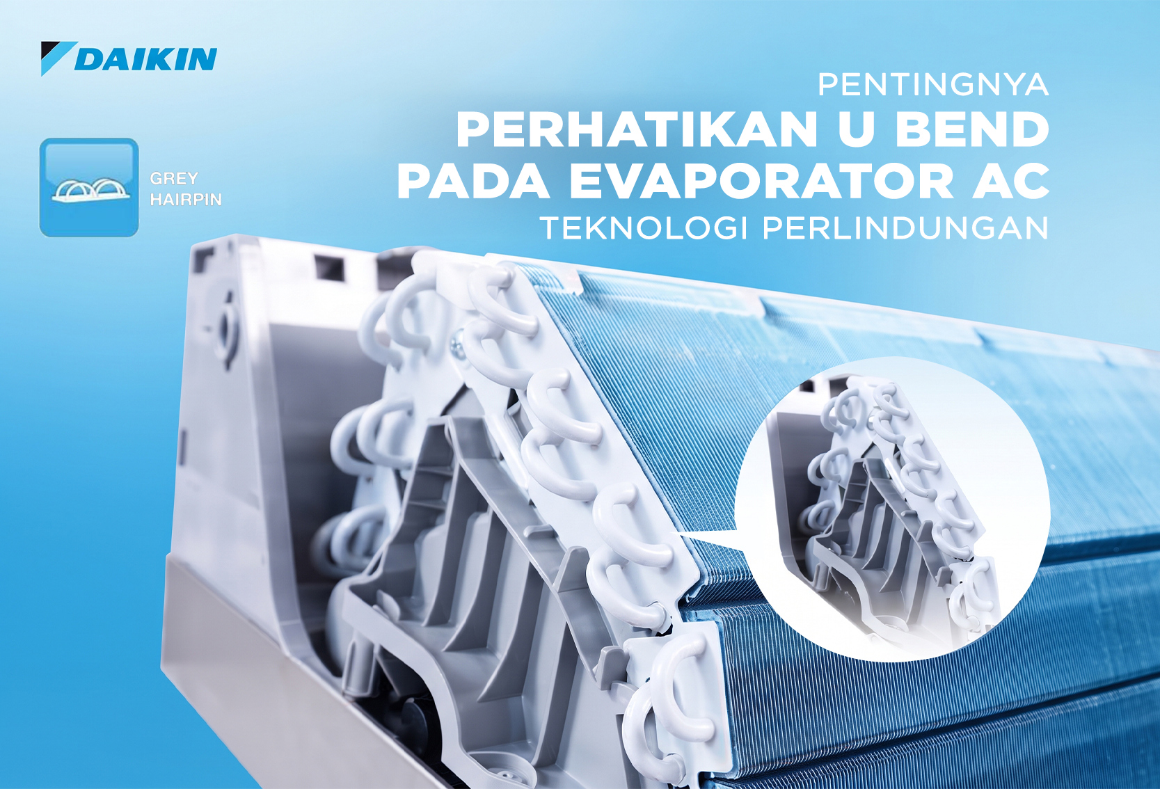 PENTINGNYA PERHATIKAN U BEND PADA EVAPORATOR AC