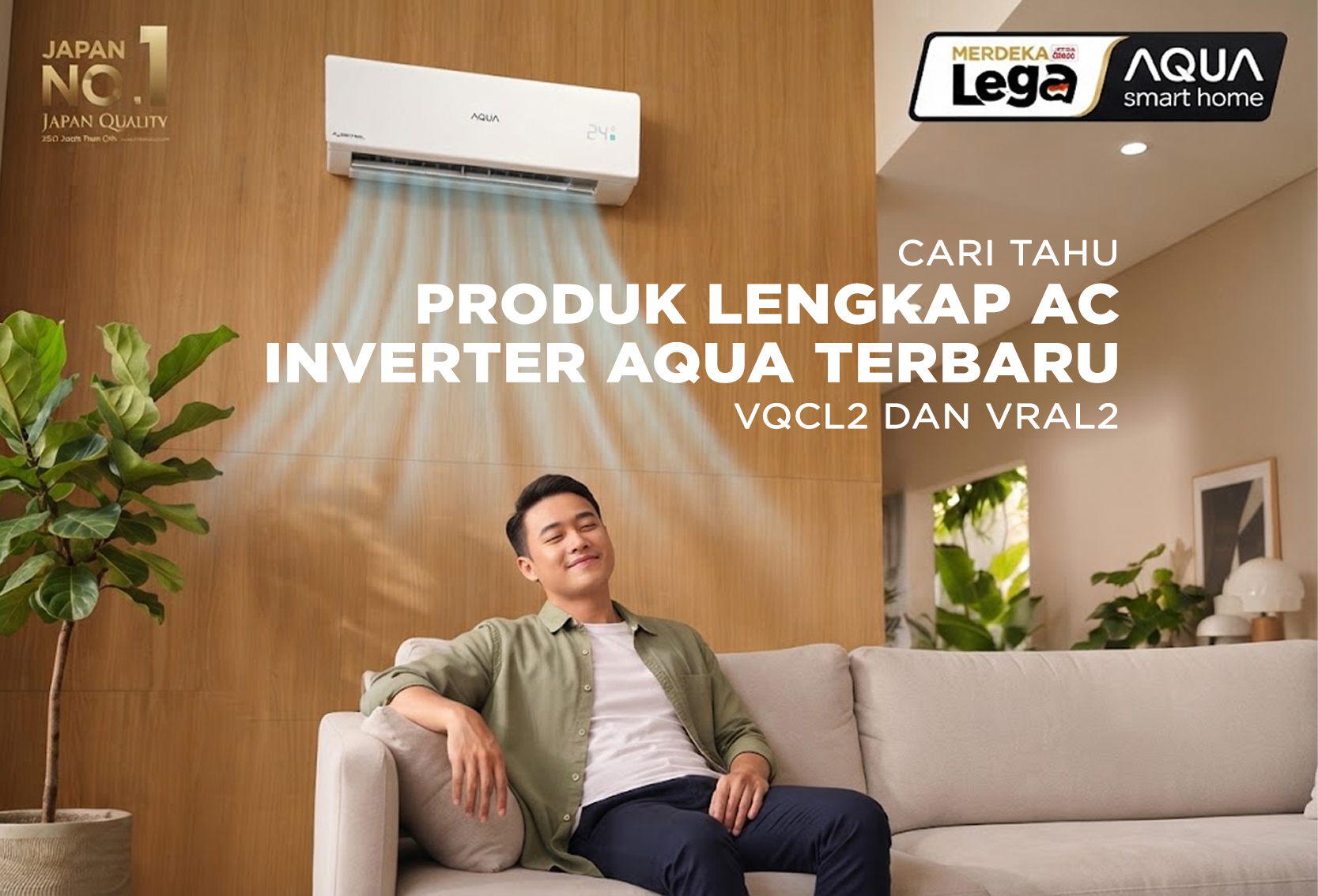 PRODUK LENGKAP AC INVERTER AQUA TERBARU