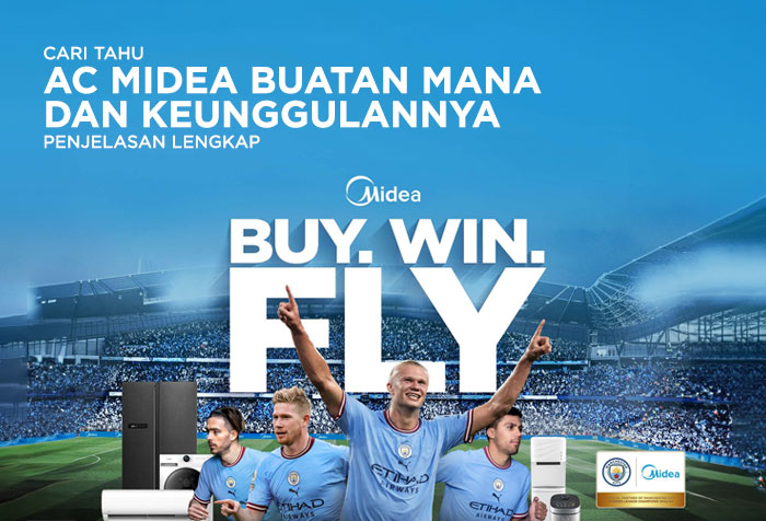 AC MIDEA BUATAN MANA DAN KEUNGGULANNYA