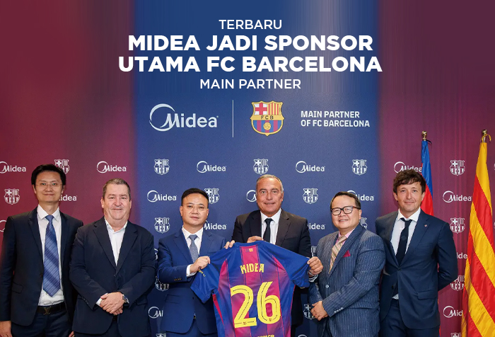 RESMI MIDEA JADI SPONSOR UTAMA FC BARCELONA
