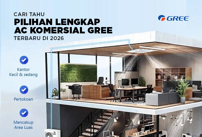 PILIHAN LENGKAP AC KOMERSIAL GREE TERBARU 2026