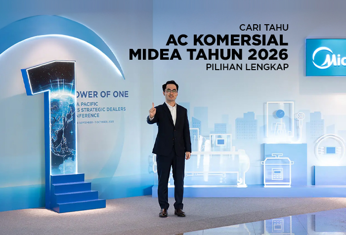 PILIHAN LENGKAP AC KOMERSIAL MIDEA TERBARU 2026