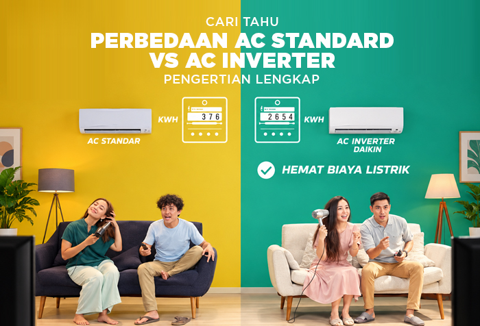 KENALI PERBEDAAN AC STANDARD DAN AC INVERTER