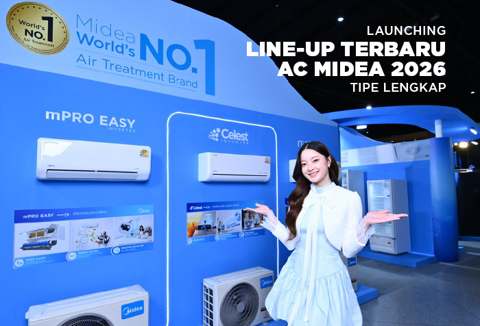LAUNCHING LINE UP TERBARU AC MIDEA DI 2026