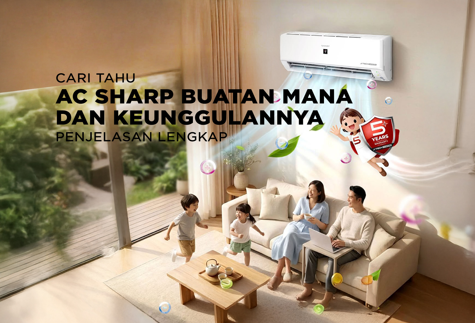 CARI TAHU AC SHARP BUATAN MANA