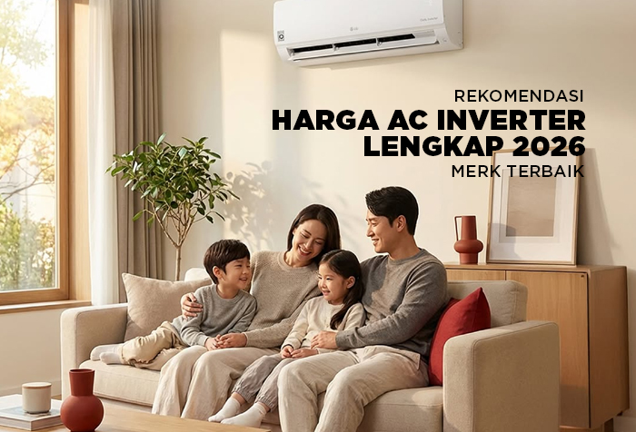 HARGA AC INVERTER TERBARU DAN TERLENGKAP 2026