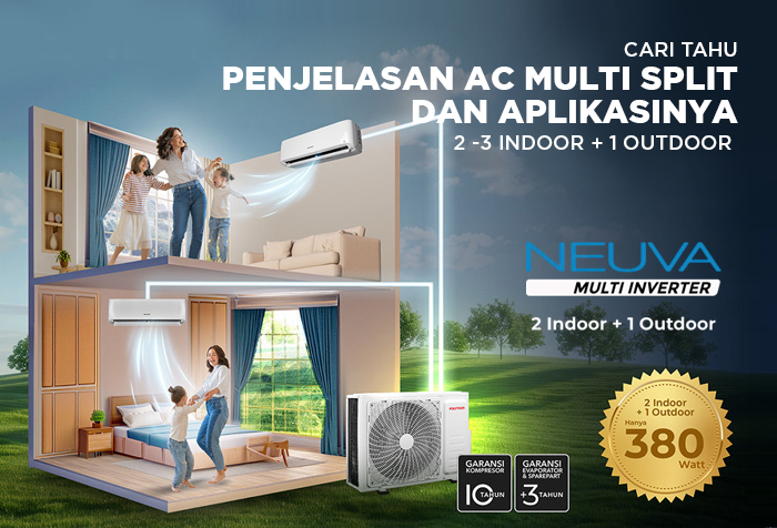 APA ITU AC MULTI SPLIT DAN APLIKASINYA