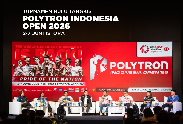 POLYTRON INDONESIA OPEN 2026 TURNAMEN BULUTANGKIS