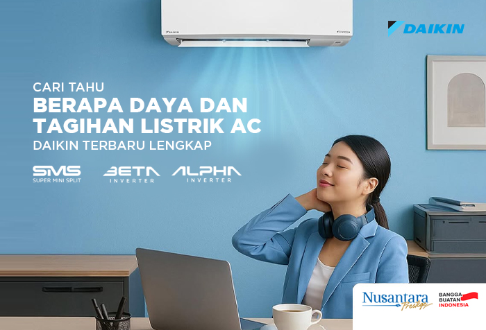 BERAPA DAYA DAN TAGIHAN LISTRIK AC DAIKIN TERBARU LENGKAP