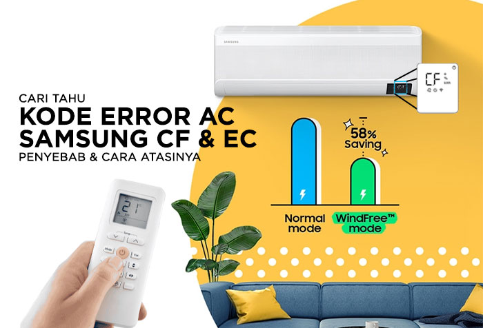 KODE ERROR AC SAMSUNG CF DAN EC 