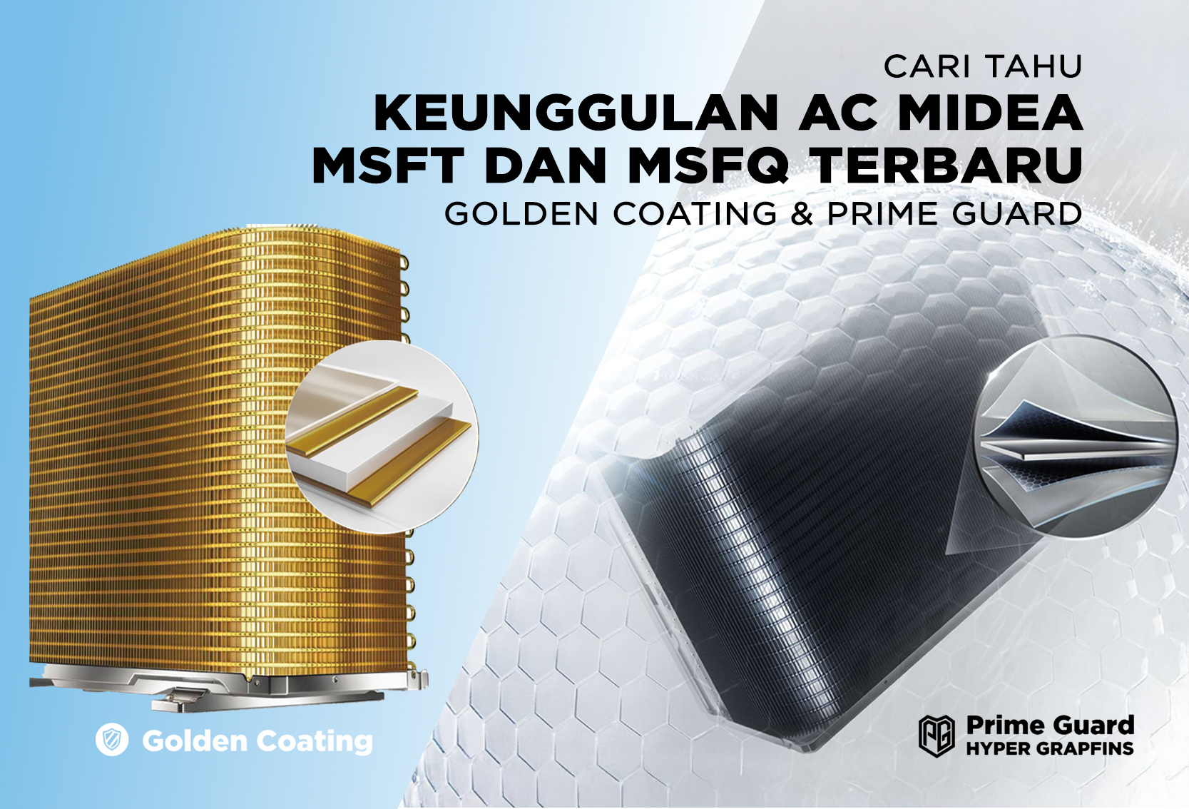 KEUNGGULAN AC MIDEA MSFT DAN MSFQ TERBARU