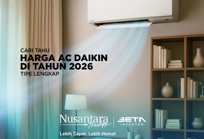 HARGA LENGKAP TIPE AC DAIKIN TERBARU 2026