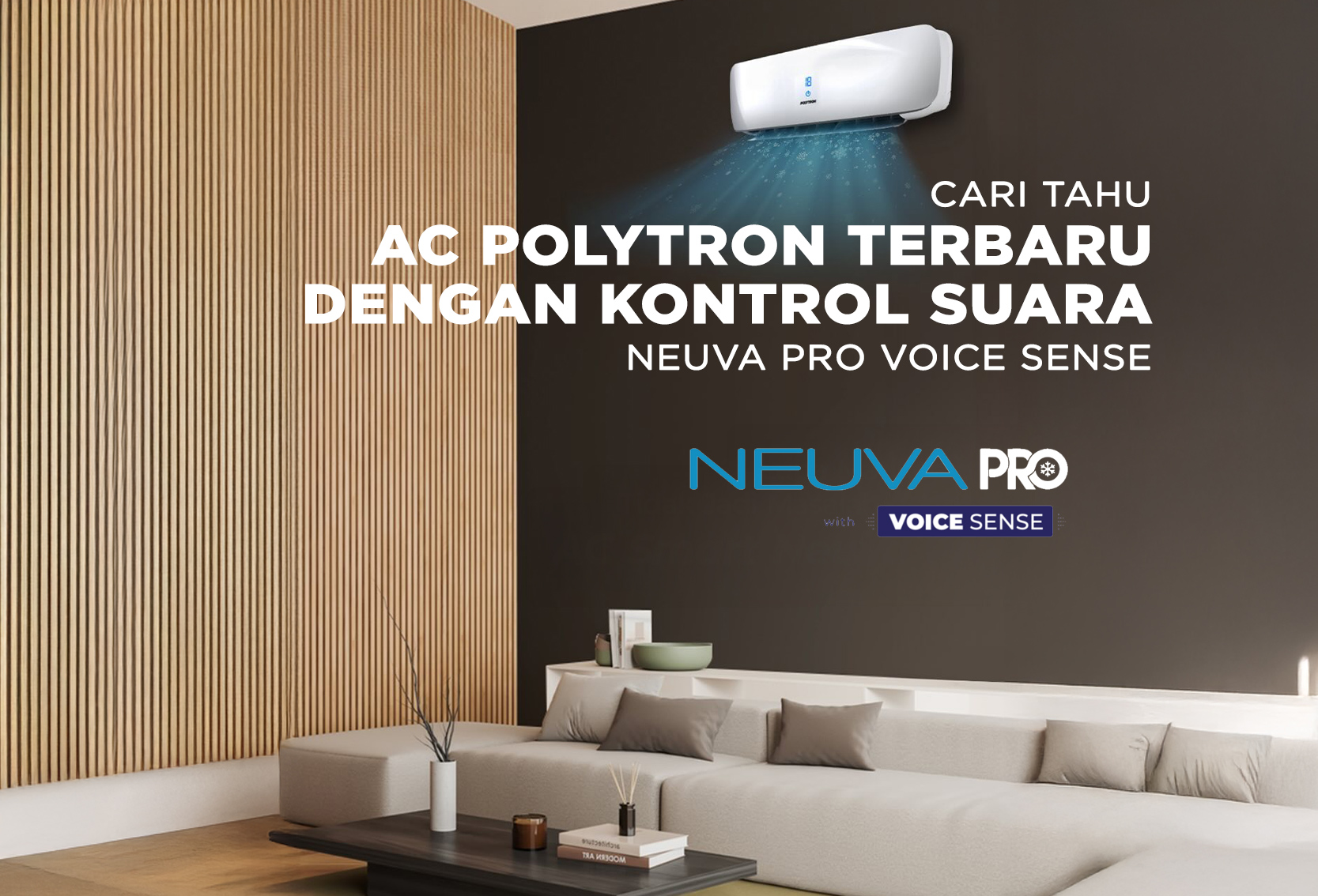 AC POLYTRON TERBARU DENGAN KONTROL SUARA
