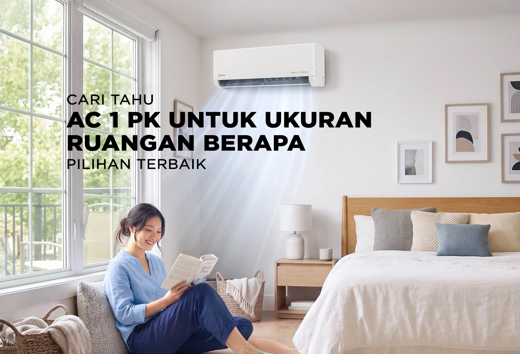 AC 1 PK UNTUK UKURAN RUANGAN BERAPA DAN PILIHAN TERBAIK
