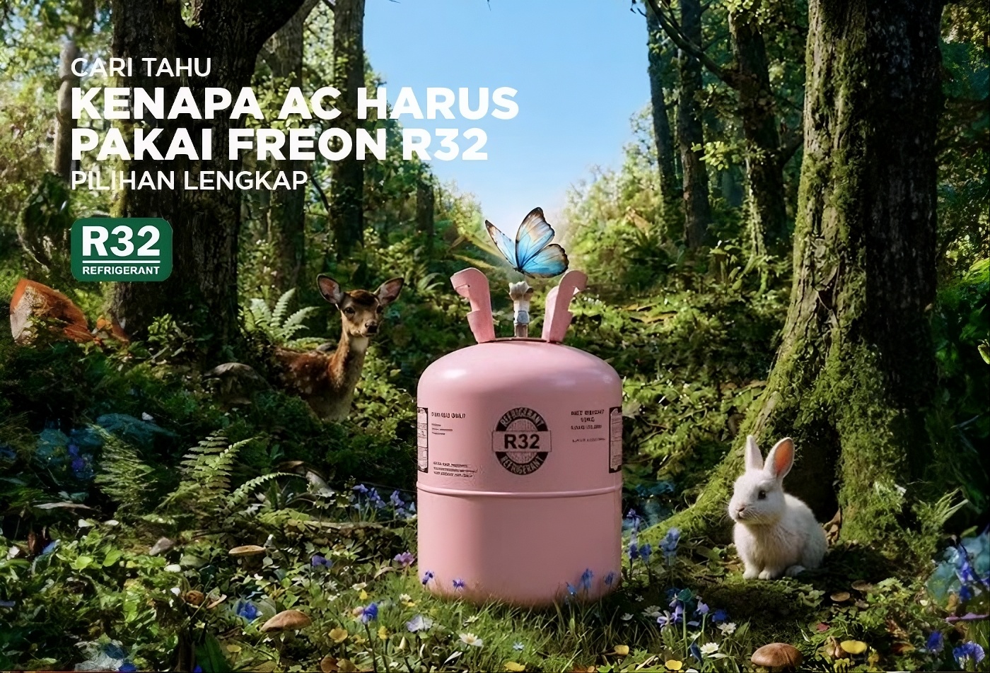 KENAPA AC HARUS PAKAI FREON R32