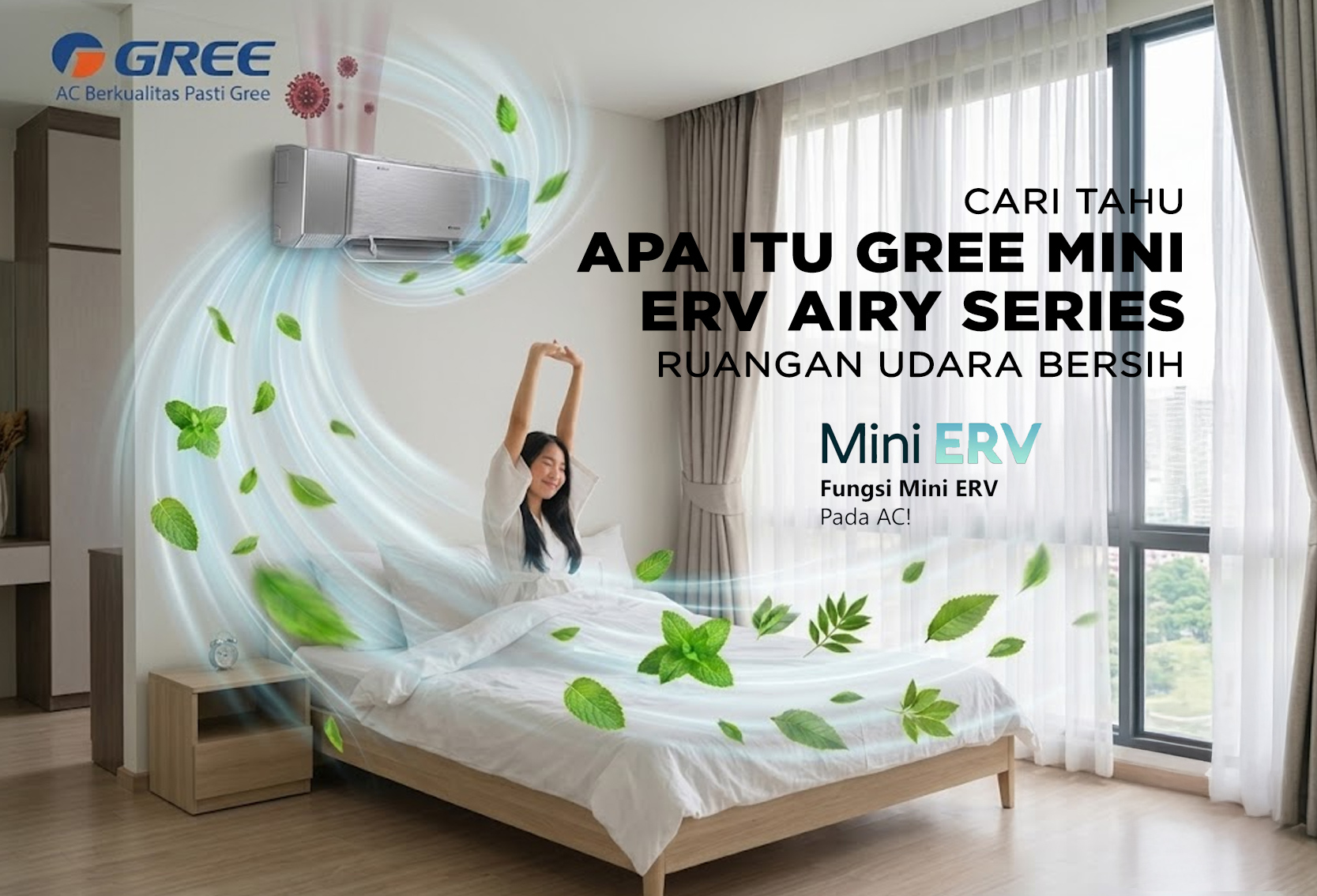 APA ITU GREE MINI ERV AIRY SERIES